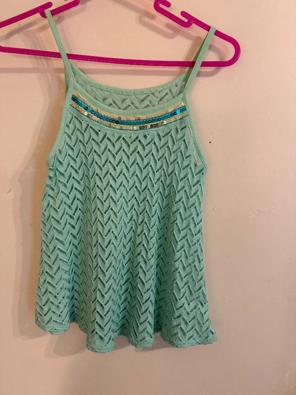 Justice Girl's Camisole with Bling Size 12
